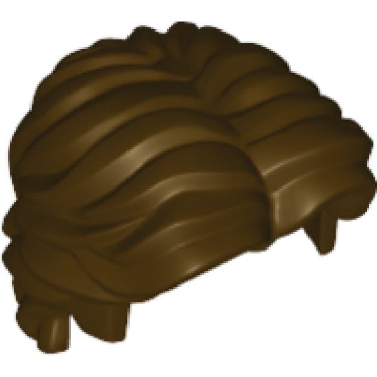 Minifigure, Hair Short Wavy with Center Part