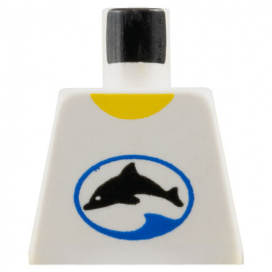 Torso Divers Dolphin Logo Pattern
