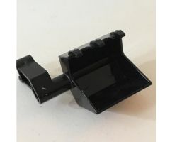 Duplo, Vehicle Excavator Bucket 2 x 2 x 2 with Three Teeth and Angled Arm with Clip