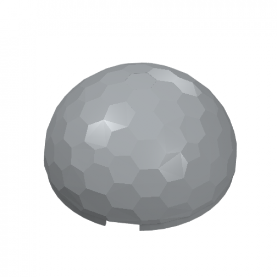 Cylinder Hemisphere 4 x 4 Multifaceted