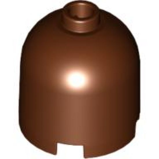 Brick, Round 2 x 2 x 1 2/3 Dome Top - (Undetermined Stud Type Version)
