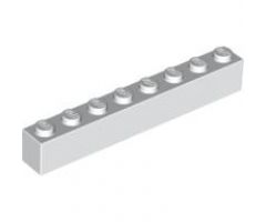 Brick 1 x 8 with Blue 'Esso Huolto' Pattern