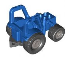 Duplo, Vehicle Farm Tractor with 2 x 3 Studs on Hood