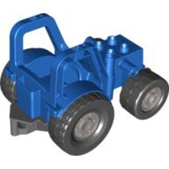 Duplo, Vehicle Farm Tractor with 2 x 3 Studs on Hood