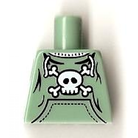 Torso Pockets and Skull and Crossbones Pattern
