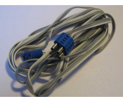 Electric, Wire 12V / 4.5V with three Leads, with Blue Male and Female Connectors, 200cm long