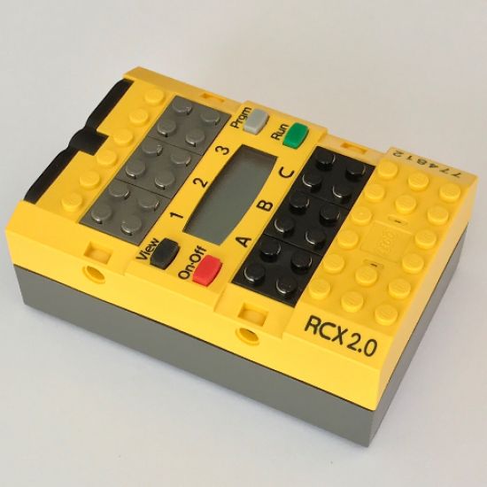 Electric, Programmable Mindstorms RCX 2.0 without Power Jack - Complete Brick