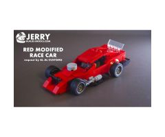 Red Modified Race Car