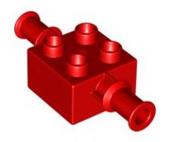 Duplo, Brick 2 x 2 with Digger Bucket Arm Holder