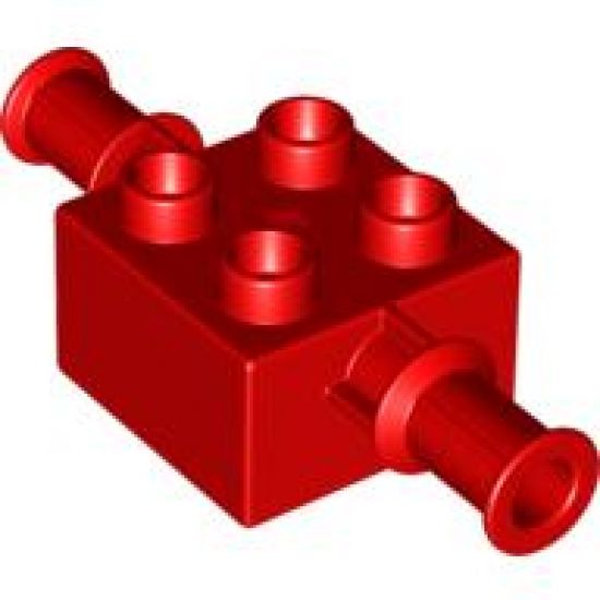 Duplo, Brick 2 x 2 with Digger Bucket Arm Holder