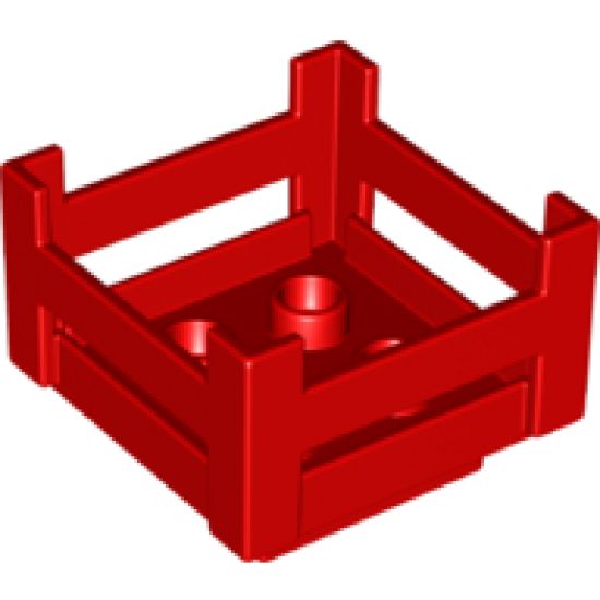 Duplo Container Wooden-Style Crate