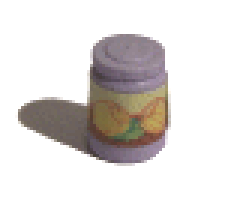 Scala Accessories Jar Jam / Jelly, Yellow Label with Lemons Pattern (Sticker) - Set 3205