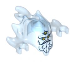 Minifigure, Headgear Ghostbusters Ghost with Three Eyes Pattern