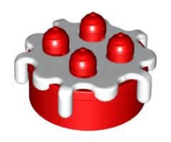 Duplo, Food & Drink Cake with White Frosting