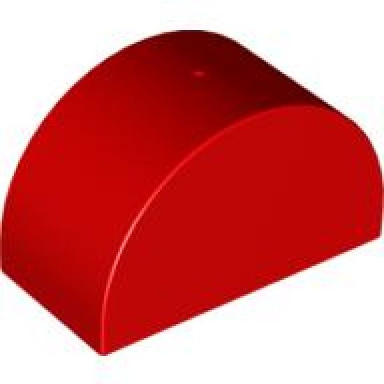 Duplo, Brick 2 x 4 x 2 Curved Top