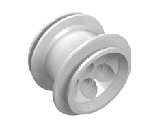 Wheel 36.8mm D. x 26mm VR with X Axle Hole