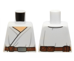Torso SW Wrap-Around Tunic and Utility Belt with Large Pouch, Light Folds Pattern