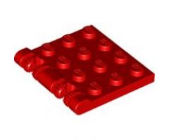 Hinge Plate 3 x 4 Locking Dual 2 Finger, 9 Teeth