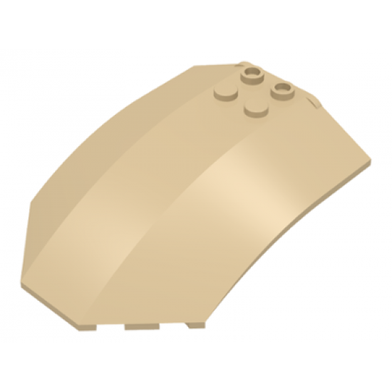 Windscreen 8 x 6 x 2 Curved