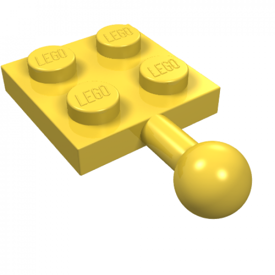 Plate, Modified 2 x 2 with Tow Ball