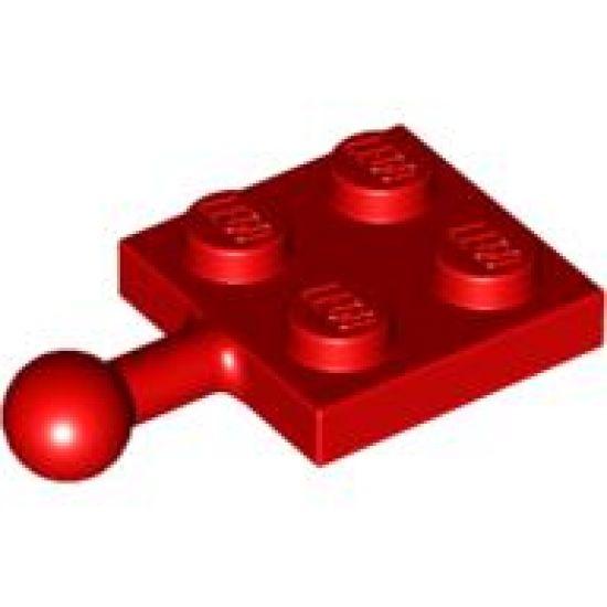 Plate, Modified 2 x 2 with Tow Ball