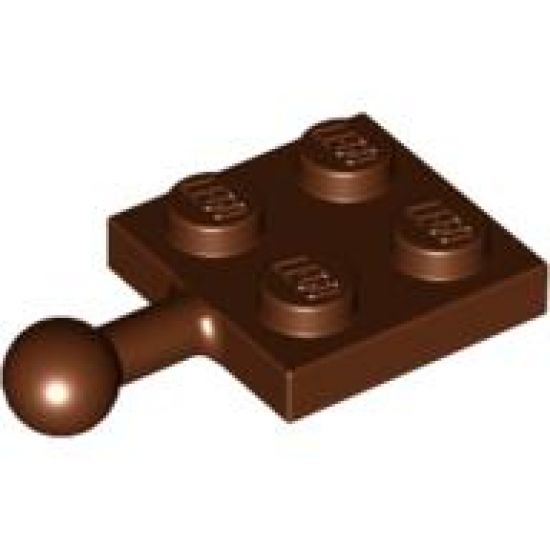 Plate, Modified 2 x 2 with Tow Ball