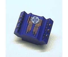Brick, Modified 2 x 2 No Studs, Sloped with Angled Side Block Extensions and Pulse Pattern (Set 4575)