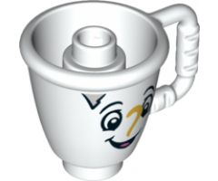 Duplo, Figure Wear & Utensil Ice Cup with Smiling Face Pattern (Chip)