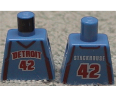 Torso NBA Detroit Pistons #42 Pattern