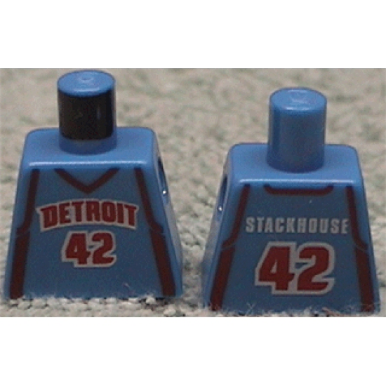 Torso NBA Detroit Pistons #42 Pattern