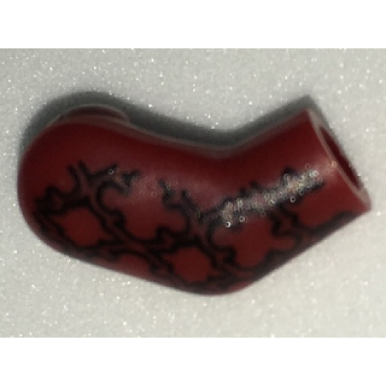 Arm, Right with Black Brocade Pattern