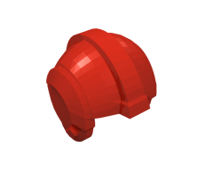 Minifigure, Headgear Helmet SW Rebel Pilot, Plain