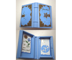 Minifigure, Utensil Book 2 x 3 with Lock and Star Pattern (Stickers) - Set 5825