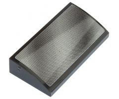 Slope, Curved 2 x 4 x 2/3 with Bottom Tubes with Silver Vehicle Mirror Pattern (Sticker) - Set 42054