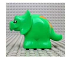 Duplo, Animal Dinosaur Triceratops Baby with Brown Spots Pattern