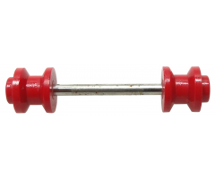 Wheel Pair on Axle for Wheel Brick 3137 - Dually Tire Wheel