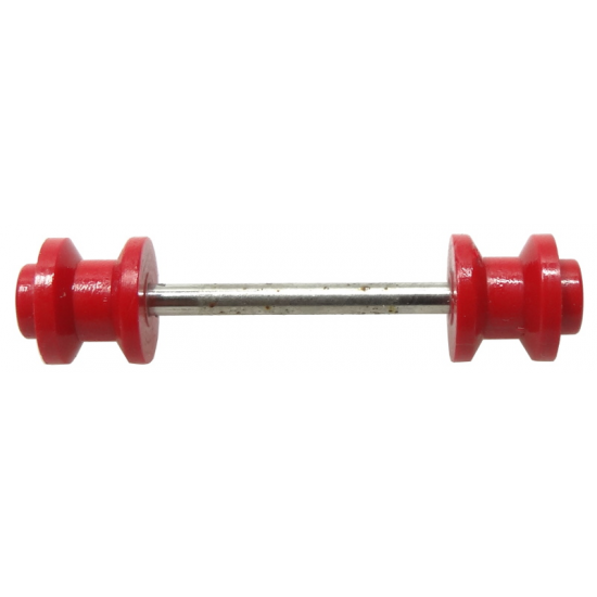 Wheel Pair on Axle for Wheel Brick 3137 - Dually Tire Wheel