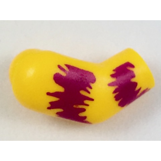 Arm, Right with Magenta Stains Pattern