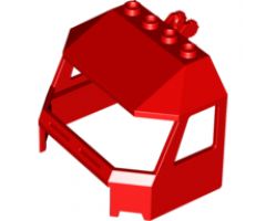 Windscreen 4 x 6 x 4 Cab with Hinge and 1 x 4 Bottom Cutout