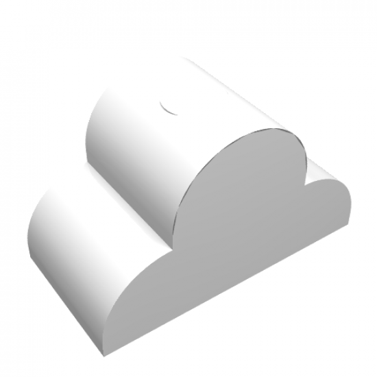 Slope, Curved 4 x 2 x 2 Triple