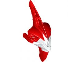 Bionicle Head, Barraki Pridak, Marbled Red Pattern