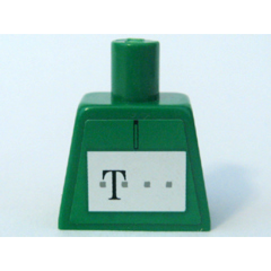 Torso German Telekom Green Pattern (Stickers)