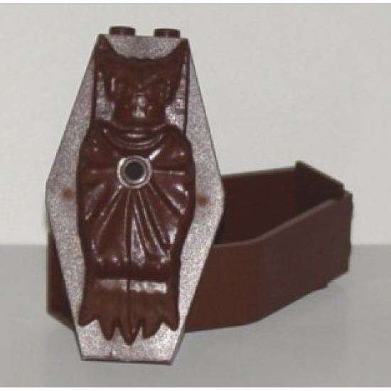 Container Coffin with Vampire Relief Lid