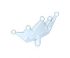 Minifigure, Headgear Accessory Crown Tiara, 5 Points, Rounded Ends