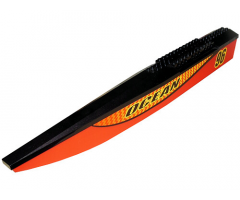 Boat Hull Unitary 48 x 6 x 5 with Black Top (Catamaran Half) with 'OCEAN' and '96' Pattern on Left Side (Stickers) - Set 7244