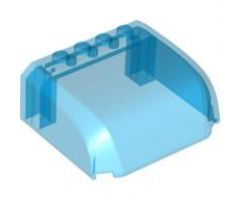 Windscreen 5 x 6 x 2 Curved Top Canopy with 4 Studs