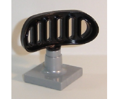 Duplo Radar Array on 2 x 2 Pearl Light Gray Base (Set 5595)