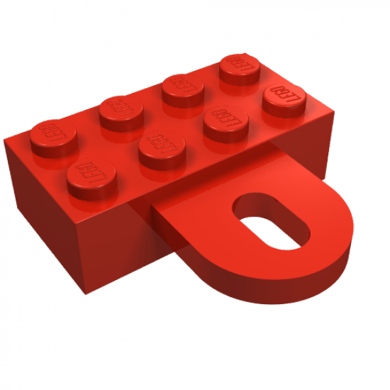 Brick, Modified 2 x 4 with Coupling, Female