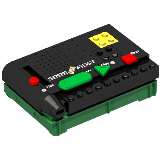 Electric, Programmable Code Pilot - Brick Top with Green Battery Holder