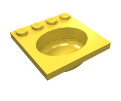 Container Sink 4 x 4 with Elliptical Basin